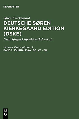 Deutsche Soren-Kierkegaard-Edition (deutsche Soren Kierkegaard Editions) (german [Hardcover]