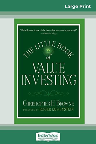 Little Book of Value Investing  (Little Books. Big Profits) (16pt Large Print E [Paperback]