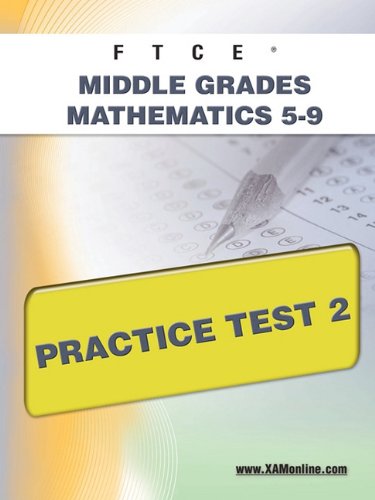 FTCE Middle Grades Math 5-9 Practice Test 2 [Paperback]