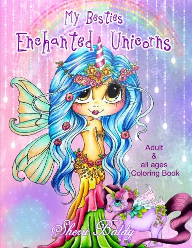 Sherri Baldy My-Besties Enchanted Unicorn Coloring Book [Paperback]