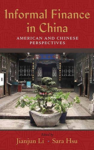 Informal Finance in China American and Chinese Perspectives [Hardcover]