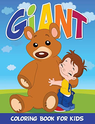 Giant Coloring Book for Kids [Paperback]