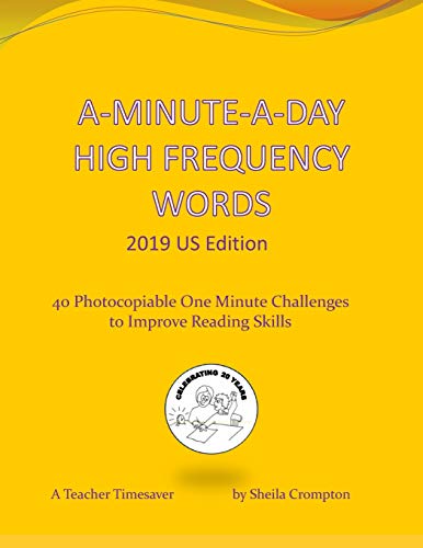 A-Minute-A-Day High Frequency Words 2019 US Edition  40 Photocopiable One Minut [Paperback]