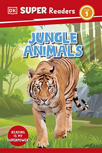 DK Super Readers Level 1 Jungle Animals [Hard