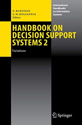 Handbook on Decision Support Systems 2: Variations [Paperback]