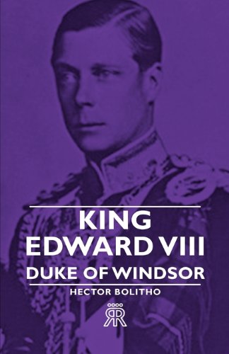 King Edard Viii - Duke Of Windsor [Paperback]