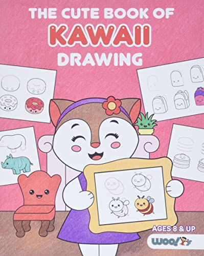 The Cute Book of Kaaii Draing Ho to Dra 365 Cute Things, Step by Step (Fun  [Paperback]