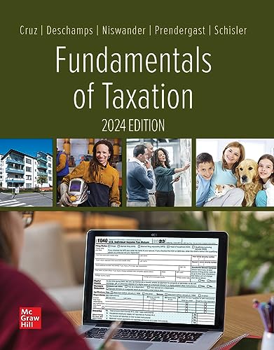 Fundamentals of Taxation 2024 Edition [Paperback]