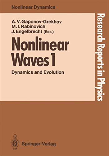 Nonlinear Waves 1 Dynamics and Evolution [Paperback]