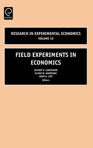 Field Experiments in Economics [Hardcover]