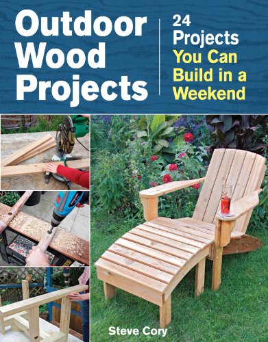 Outdoor Wood Projects: 24 Projects You Can Build in a Weekend [Paperback]