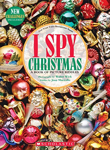 I Spy Christmas: A Book of Picture Riddles [Hardcover]