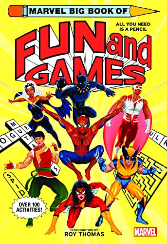 Marvel Big Book Of Fun And Games