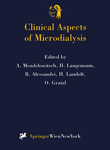 Clinical Aspects of Microdialysis [Paperback]