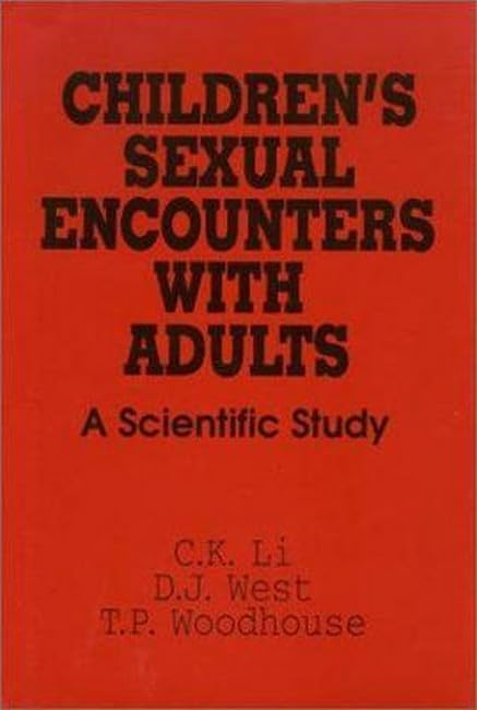 Children's Sexual Encounters with Adults [Hardcover]