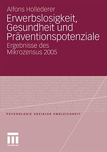 Ererbslosigkeit, Gesundheit und Prventionspotenziale Ergebnisse des Mikrozens [Paperback]