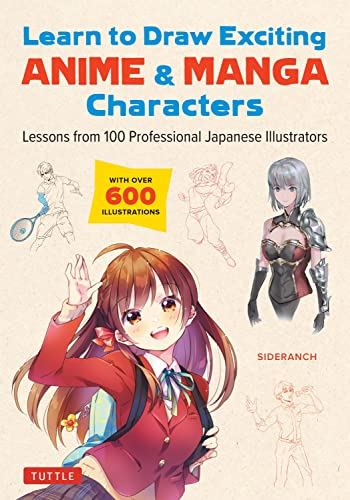 Learn to Draw Exciting Anime & Manga Characte