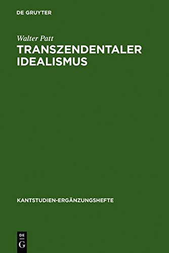 Transzendentaler Idealismus [Hardcover]