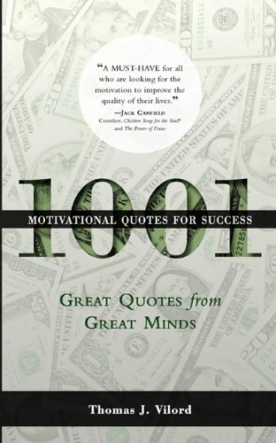 1001 Motivational Quotes For Success [Paperback]