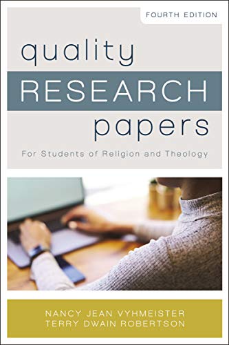 Quality Research Papers: For Students of Religion and Theology [Paperback]