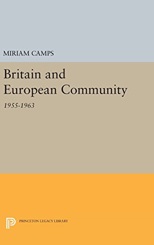 Britain and European Community [Hardcover]