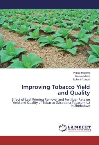 Improving Tobacco Yield And Quality [Paperback]