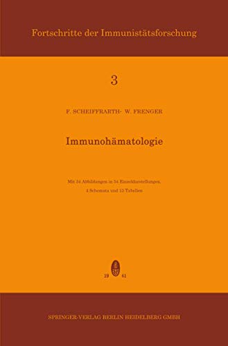 Immunohmatologie [Paperback]