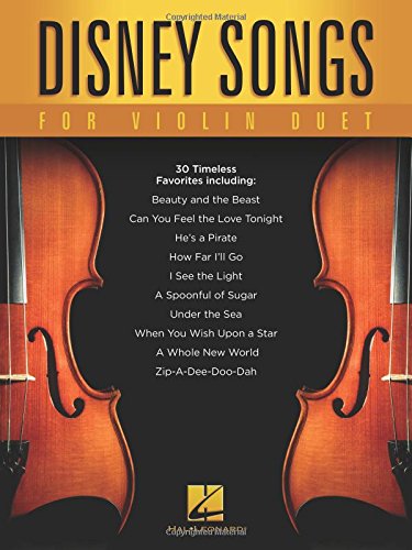 Disney Songs for Violin Duet [Paperback]