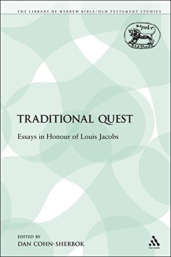 A Traditional Quest Essays in Honour of Louis Jacobs [Paperback]