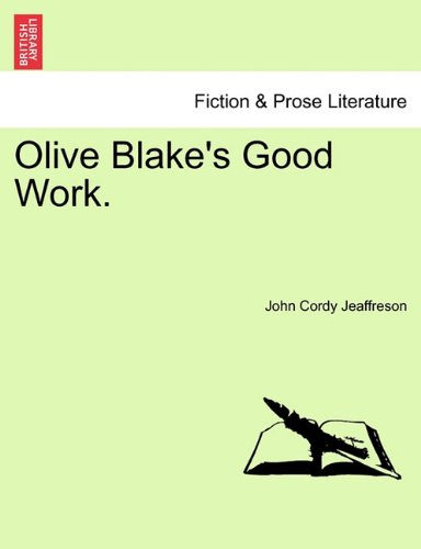 Olive Blake's Good Work [Paperback]