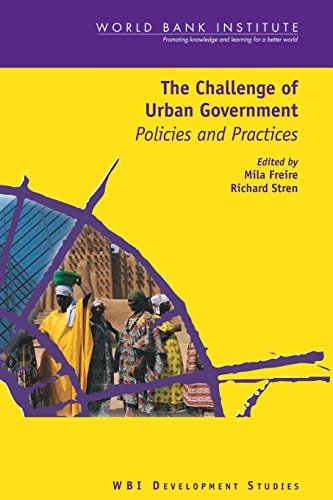 The Challenge of Urban Government Policies and Practices [Paperback]