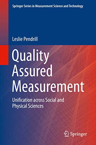 Quality Assured Measurement: Unification across Social and Physical Sciences [Hardcover]