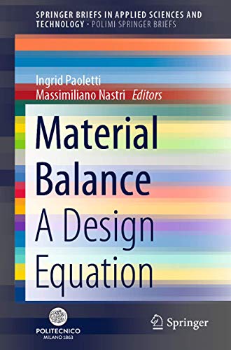 Material Balance: A Design Equation [Paperbac