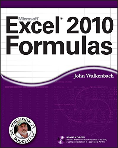 Excel 2010 Formulas [Paperback]