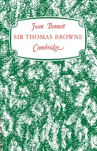 Sir Thomas Brone 'A Man of Achievement in Literature' [Paperback]