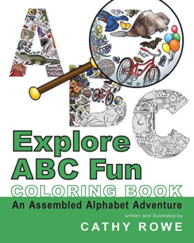 Explore ABC Fun Coloring Book  An Assembled Alphabet Adventure [Paperback]