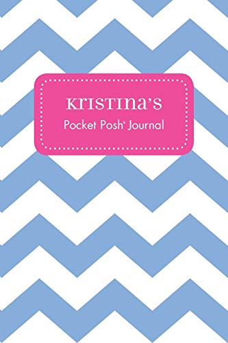 Kristina's Pocket Posh Journal, Chevron [Paperback]