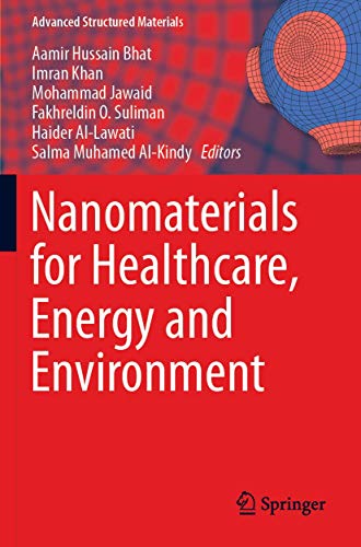 Nanomaterials for Healthcare, Energy and Environment [Paperback]