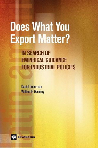 Does What You Export Matter In Search of Empirical Guidance for Industrial Pol [Paperback]