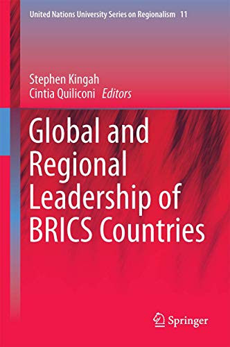 Global and Regional Leadership of BRICS Countries [Hardcover]