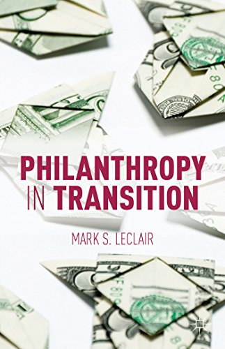 Philanthropy in Transition [Hardcover]