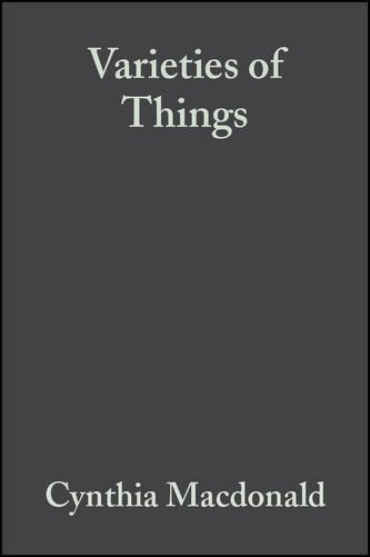 Varieties of Things Foundations of Contemporary Metaphysics [Hardcover]