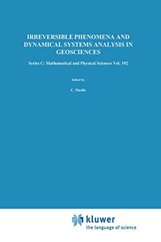 Irreversible Phenomena and Dynamical Systems Analysis in Geosciences [Hardcover]