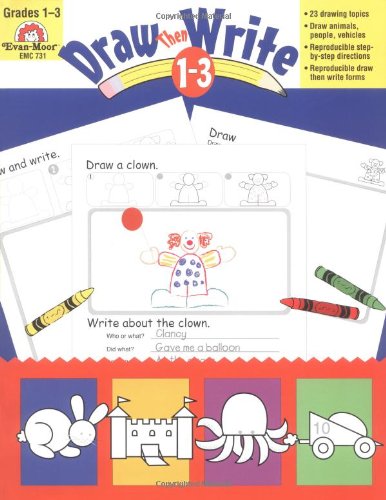 Draw...Then Write, Grades 1-3 [Paperback]