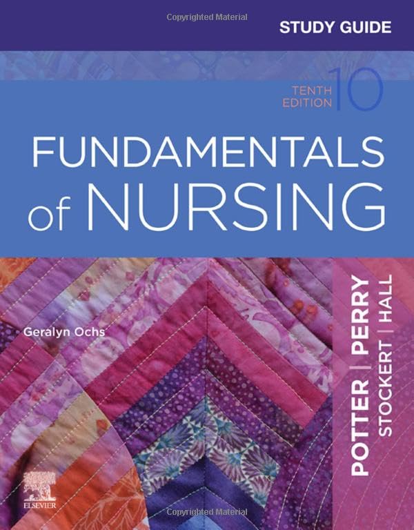 Study Guide for Fundamentals of Nursing [Paperback]