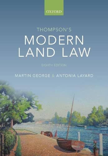 Thompson's Modern Land La [Paperback]