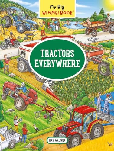 My Big Wimmelbook - Tractors Everywhere [Board book]