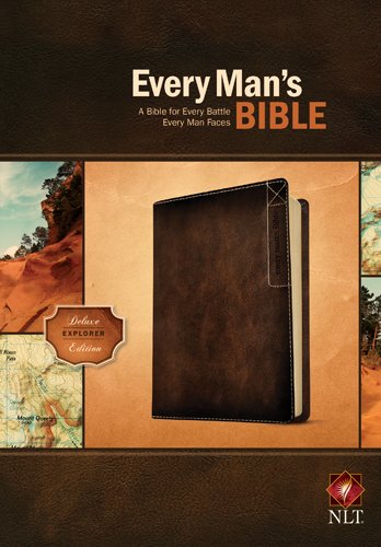 Every Man's Bible NLT, Deluxe Explorer Edition [Leather / fine bindi]