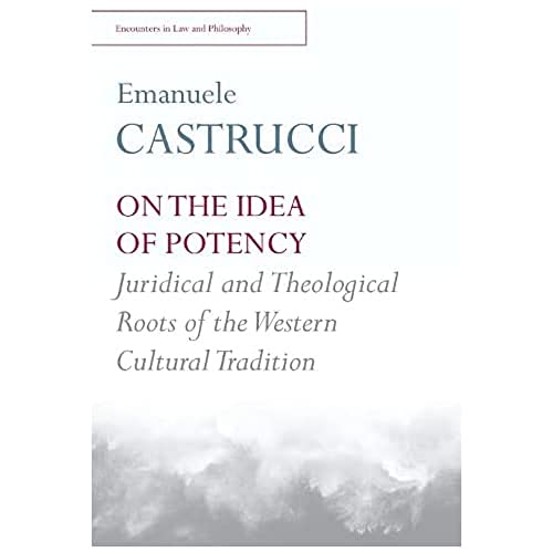 On the Idea of Potency Juridical and Theological Roots of the Western Cultural  [Paperback]