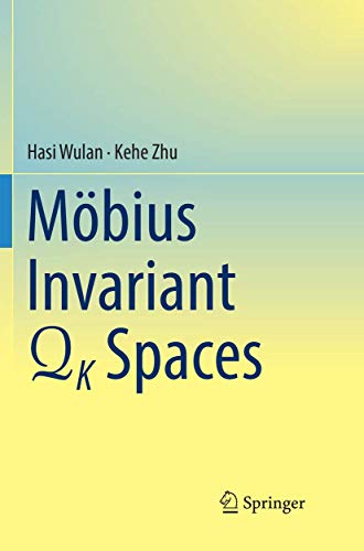 Mobius Invariant QK Spaces [Paperback]